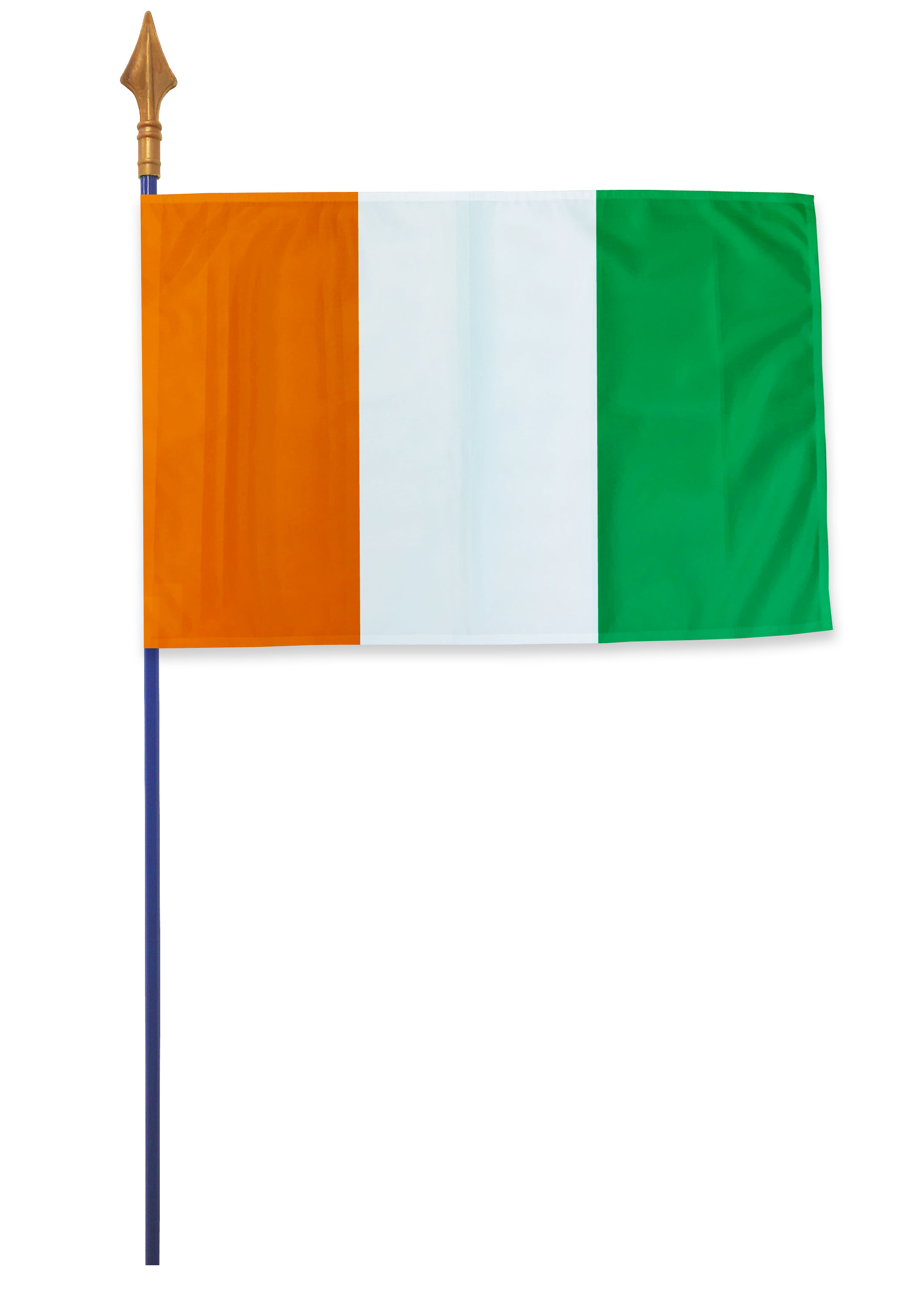 Drapeau Côte d'Ivoire sur hampe