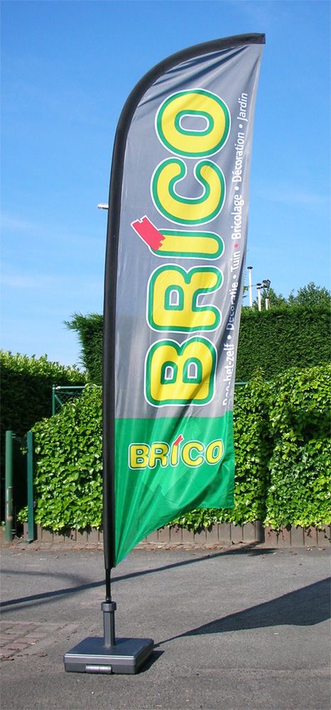 Voile publicitaire 230 cm