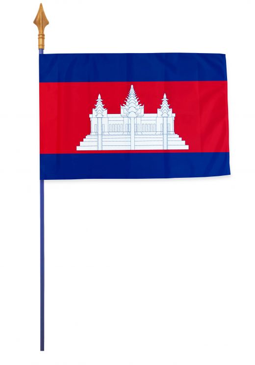 Drapeaux, pavillons et oriflammes Cambodge 40*60 cm