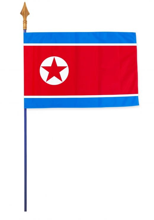 Drapeaux, pavillons et oriflammes Corée du Nord 40*60 cm