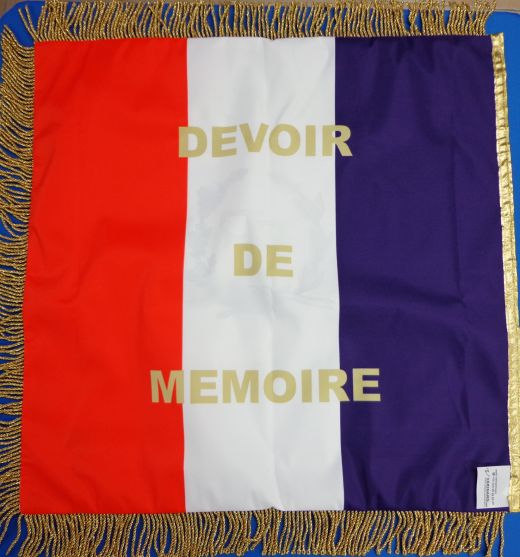 Drapeau associations prestige et cérémonies Varinard