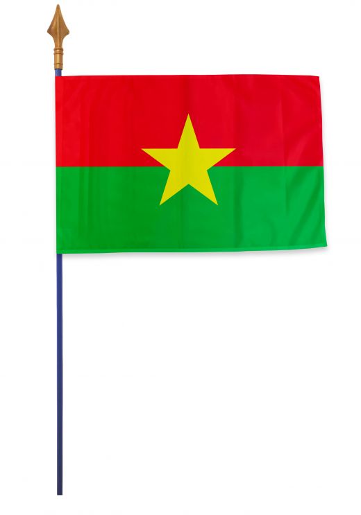 Drapeau Burkina Faso Varinard 40*60 cm