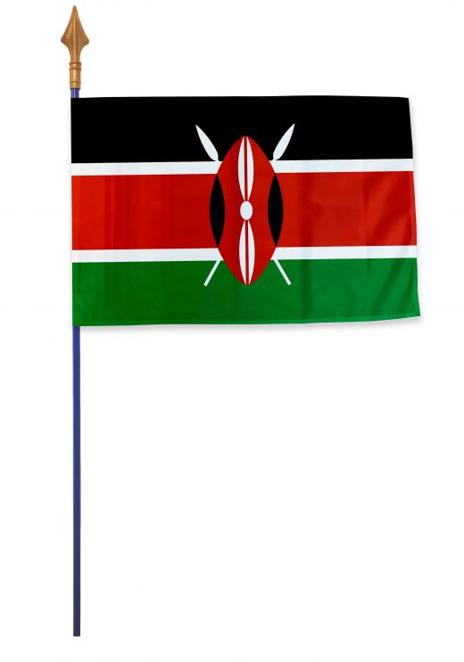 Drapeau Kenya Varinard 40*60 cm