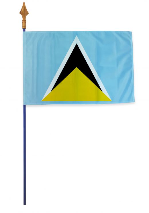 Drapeau Sainte-Lucie Varinard 40*60 cm