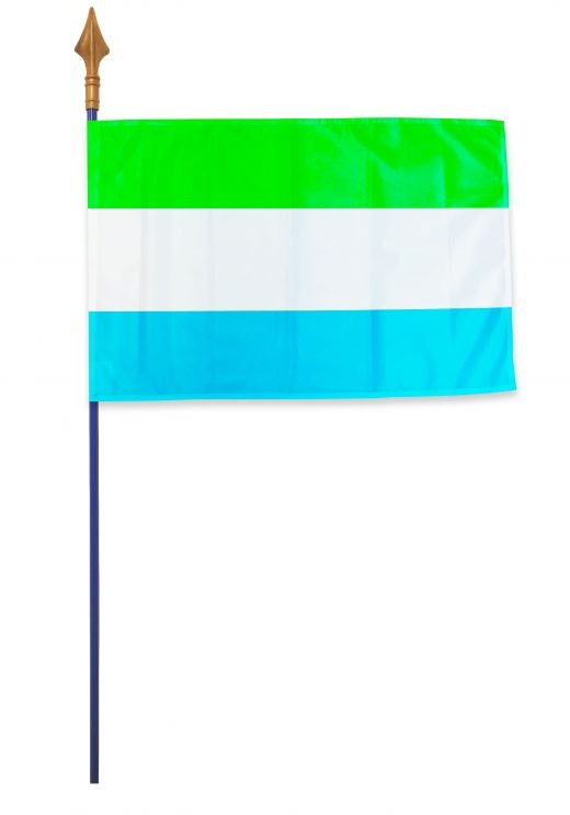 Drapeau Sierra Leone Varinard 40*60 cm