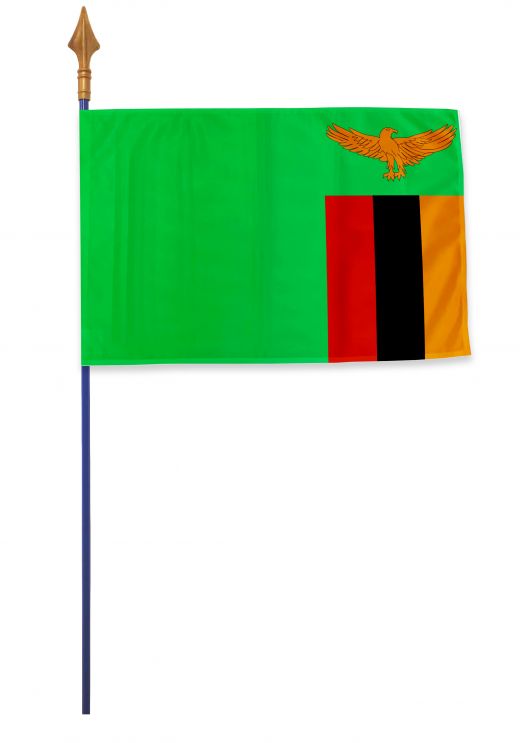 Drapeau Zambie Varinard 40*60 cm