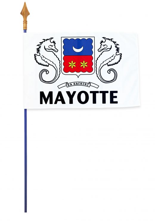 Drapeaux et oriflammes Mayotte 40*60 cm