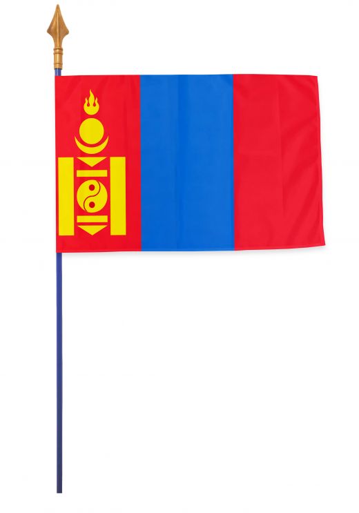 Drapeaux et oriflammes Mongolie 40*60 cm