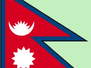 Drapeau Nepal 50*75 cm