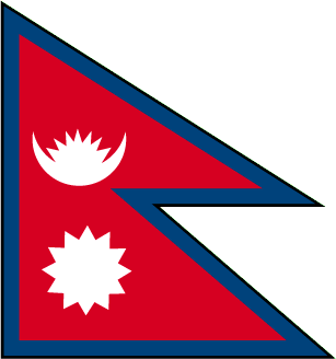 Drapeau Nepal 50*75 cm
