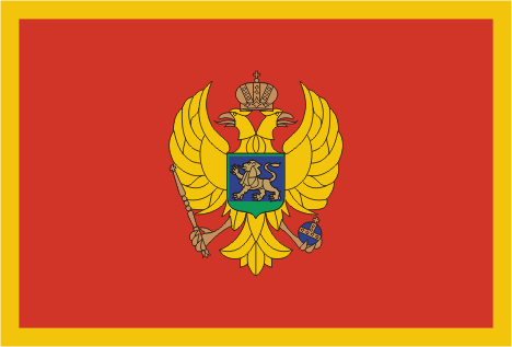 Drapeau Montenegro