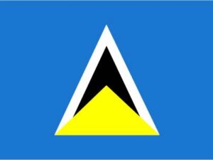 Drapeau Sainte Lucie