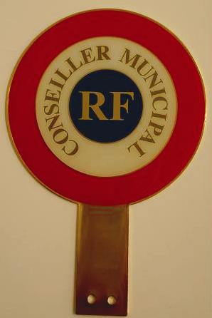Cocarde de Conseiller Municipal