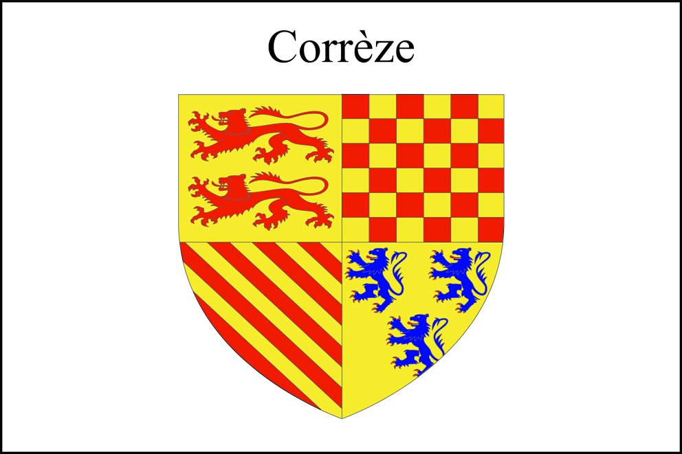 Drapeau Corrèze