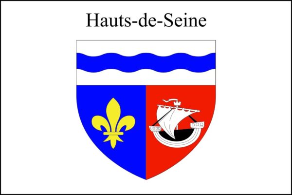 Drapeau Hauts de Seine