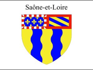 Drapeau Saône et Loire
