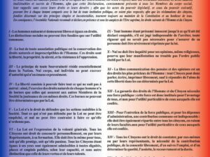 Les droits de l’homme