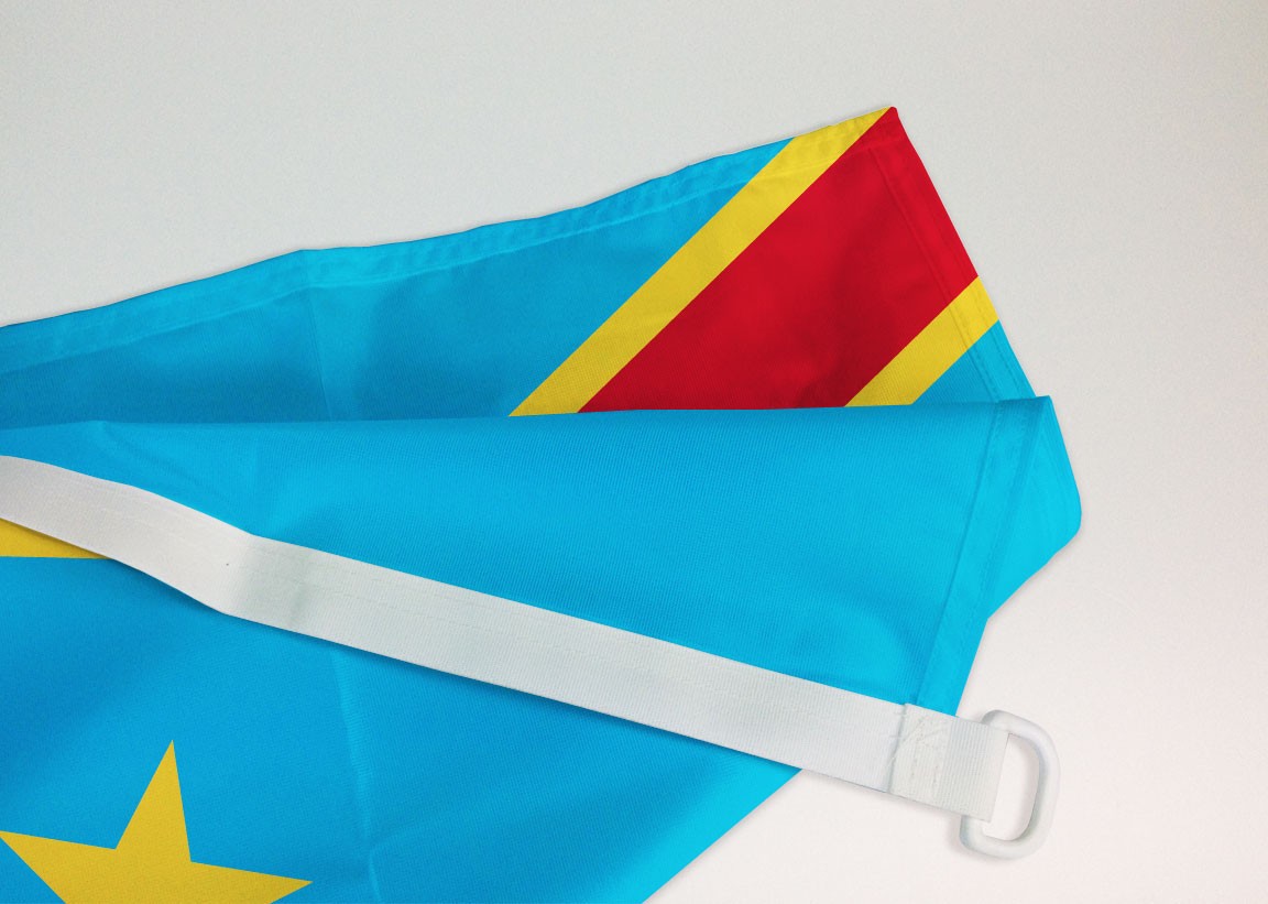 Drapeau Congo (République démocratique)