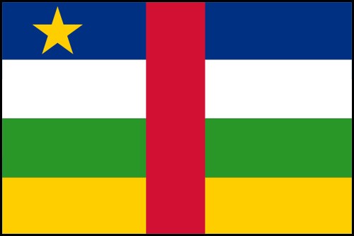 Drapeau République Centrafricaine