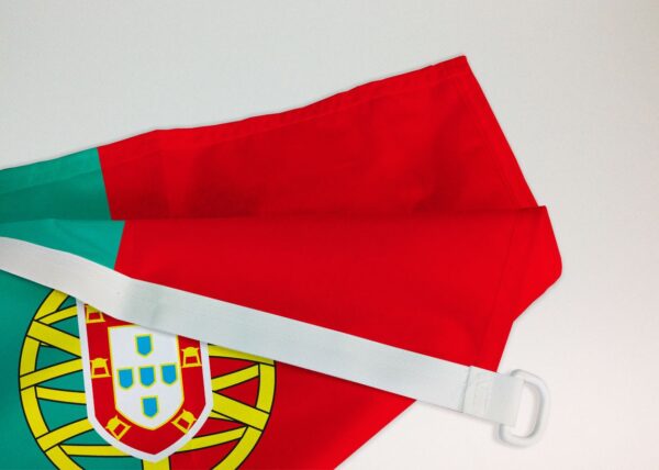 Drapeau Portugal avec écusson