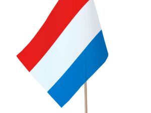 Drapeau de table Pays Bas socle bois