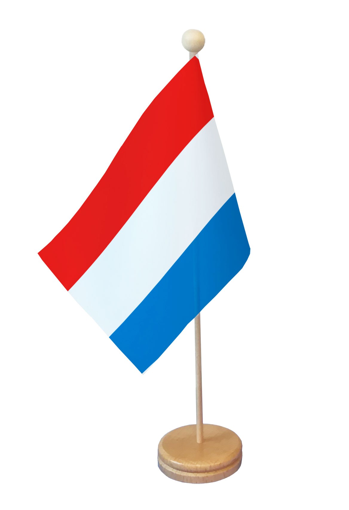 Drapeau de table Pays Bas socle bois