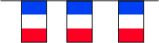 Guirlande tissu France brut de coupe