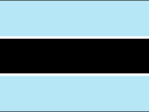 Drapeau Botswana