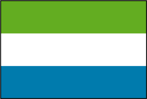 Drapeau Sierra Leone