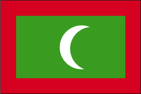 Drapeau Maldives