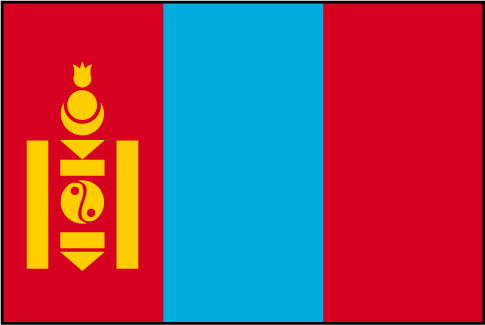 Drapeau Mongolie